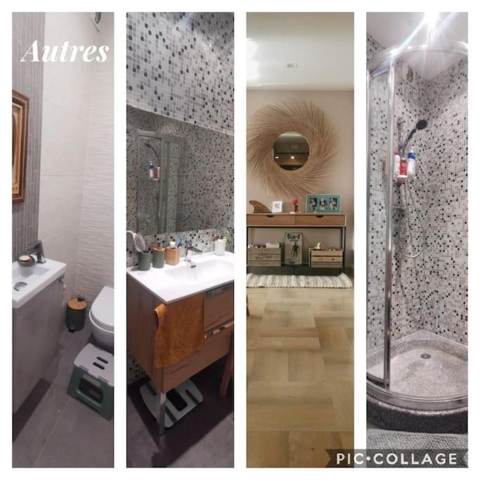 Appartement Nice Centre Vue Mer Avec Piscine Pour Famille, Couple D'Amis Pas De Groupes De Jeunes Autorises 外观 照片