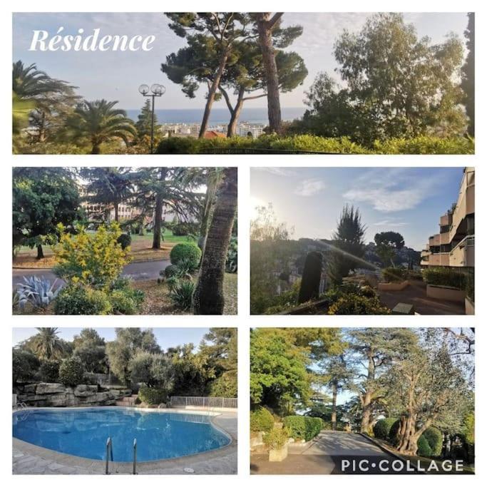 Appartement Nice Centre Vue Mer Avec Piscine Pour Famille, Couple D'Amis Pas De Groupes De Jeunes Autorises 外观 照片